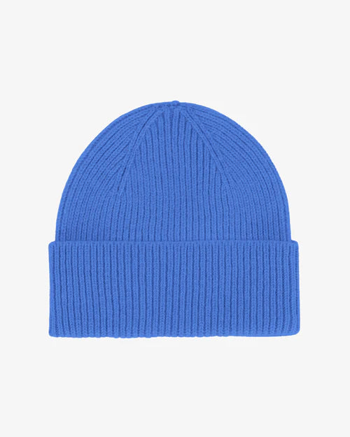 Merino čiapka COLORFUL STANDARD - Pacific blue